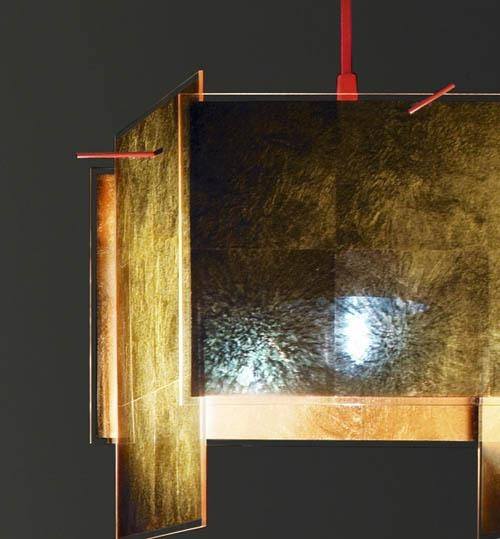 The new lamp 24 Karat Blau Flat